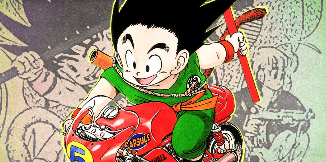 Dragon Ball Releases Og Goku Artwork That 