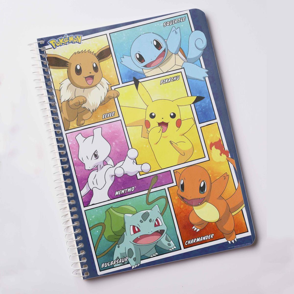 Pokemon Notebook Anime Character Collage Printed (A5) – Anime Store Pakistan