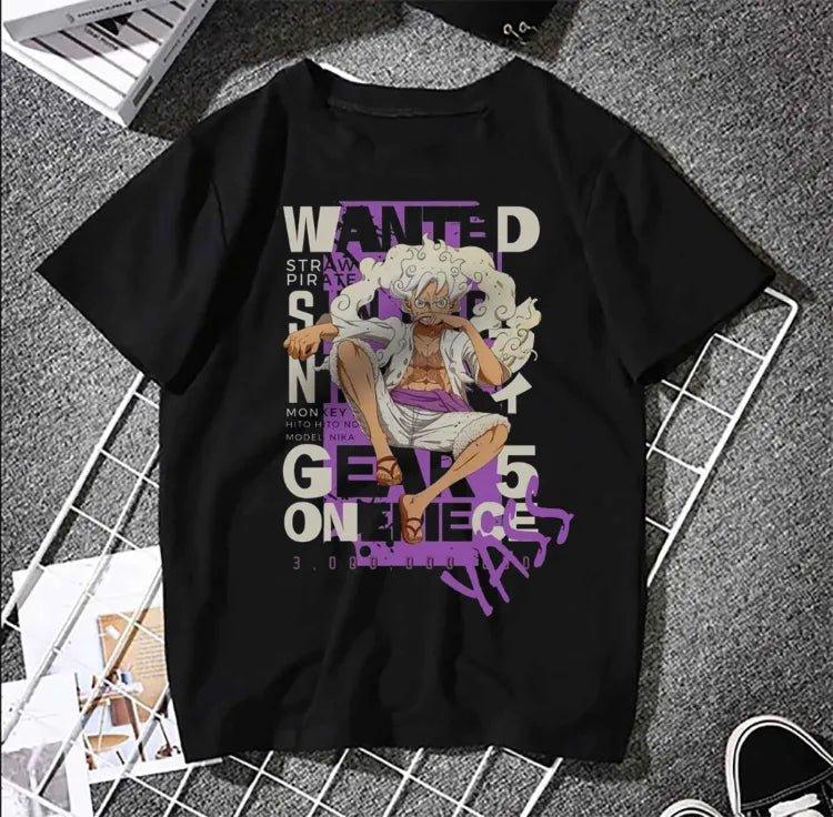 Wanted TShirt One Piece For Anime Fans