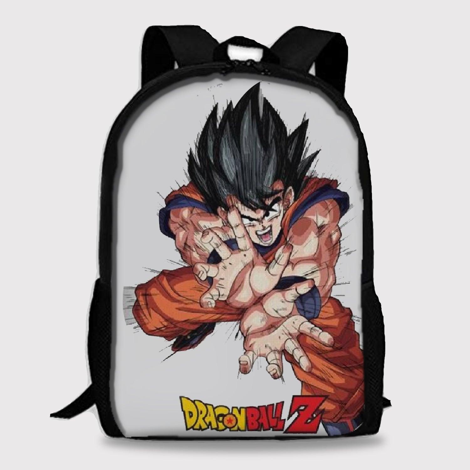 DRAGON BALL Z GOKU BACKPACK WITH LAPTOP PARTITION DIGITAL PRINTED