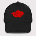 Casquette Snapback Naruto Akatsuki - Imprimé Nuages Rouges Sur Fond Noir - Taille Unique Ajustable - Pour Fans D'anime - 11