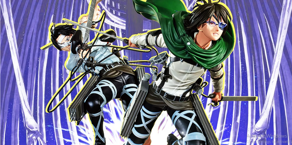 New Attack on Titan Figures Depict Levi and Hange During the Rumbling