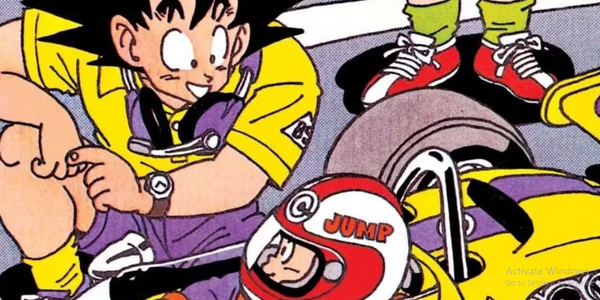 Dragon Ball SD Artist Redraws Classic Toriyama Cover Featuring Drag Racing Gohan