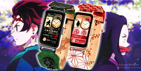 Demon Slayer Releases Limited-Edition Tanjiro & Nezuko Smartwatches for Preorder