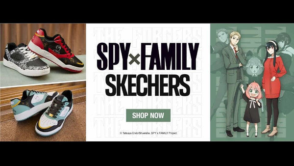 Skechers SPY x FAMILY Shoes Put the Forgers on Your Feet