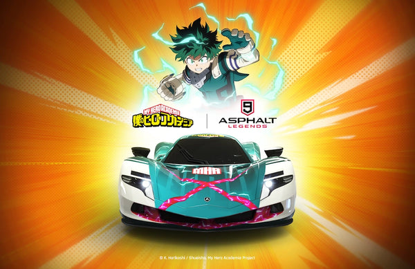 My Hero Academia Asphalt 9: Legends Collaboration Features Themed Cars, Races and More