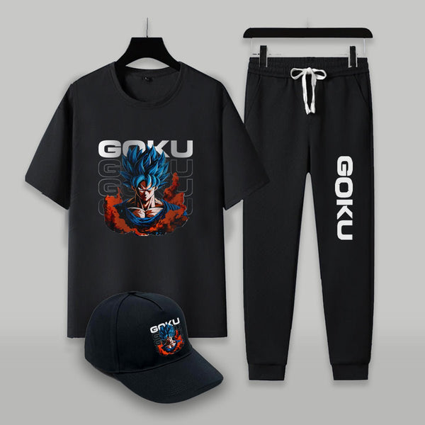 Goku Tracksuit for Dragon Ball Z Fans Boys and Girls (3 in 1)