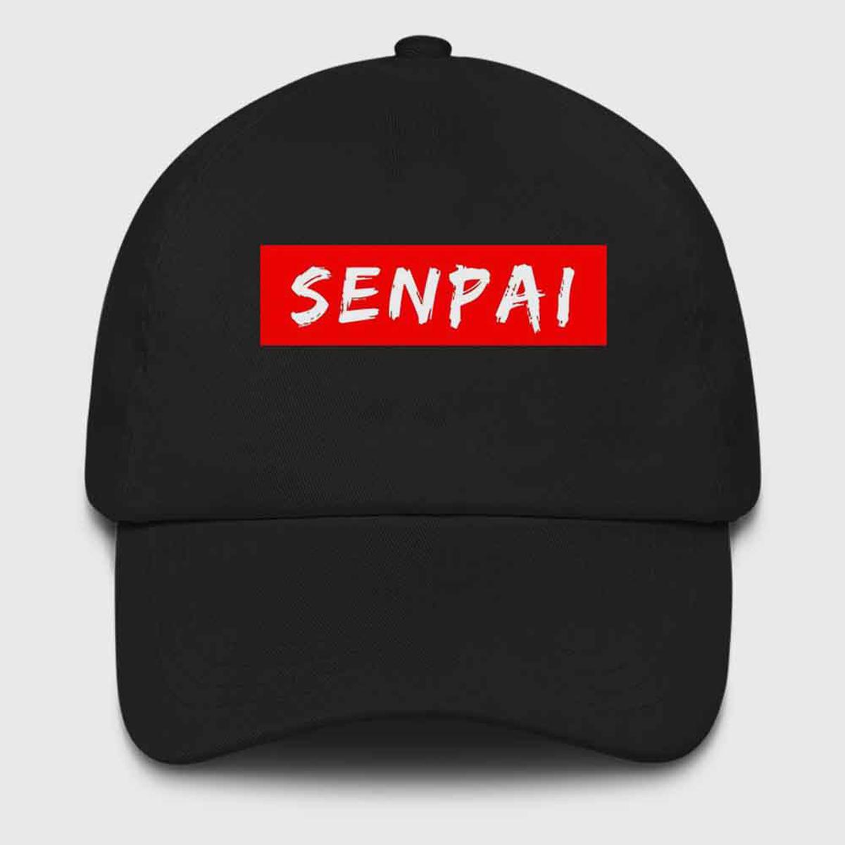 a close up of a black and red sign 