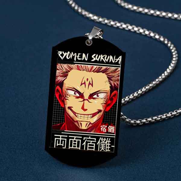 anime sukuna necklace