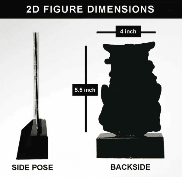 Gojo Acrylic 2D Figure For Anime Jujutsu Fans – Anime Store Pakistan