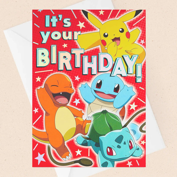 Pokemon Greeting Card