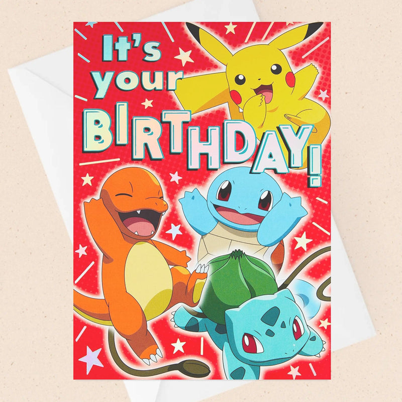 Pokemon Greeting Card