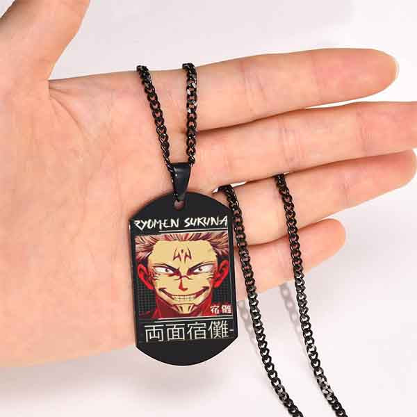 anime sukuna necklace