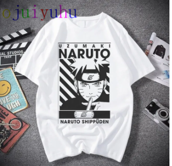 Naruto Tshirt for Anime Fans Otaku Japanese Cartoon Premium Quality