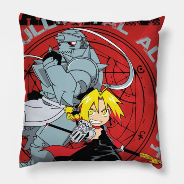 Alchemist Cushion For Chibi Ed and Chibi Al Fans