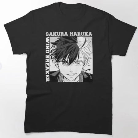 Sakura Haruka T-Shirt – Anime Manga Graphic Tee