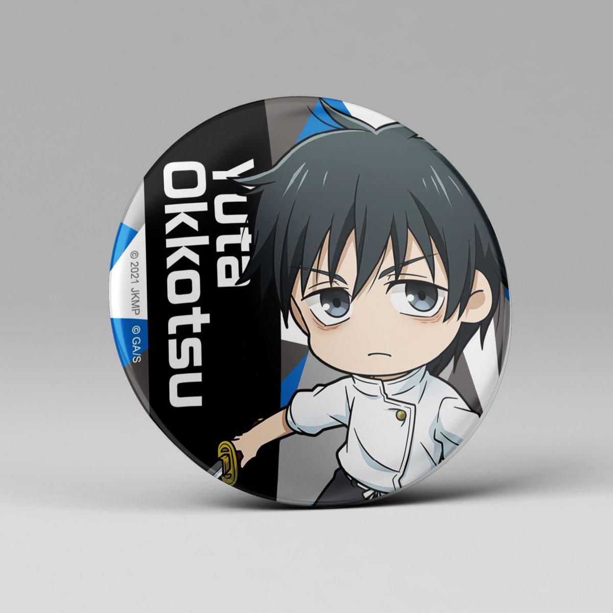 Yuta Okkotsu Badge Anime Lovers (Pack of 3) – Anime Store Pakistan