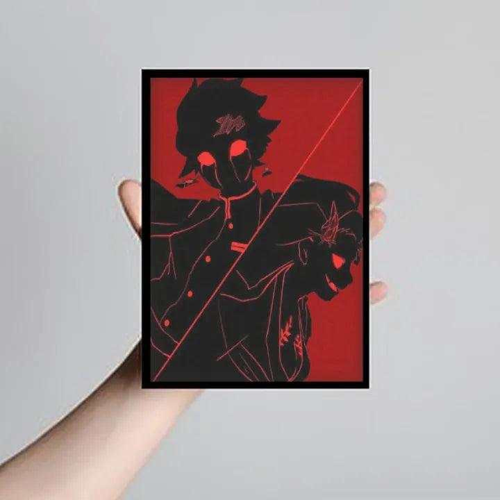 a picture of a person holding a kite 