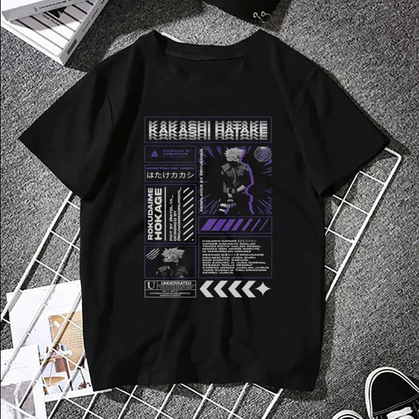 Anime Kakashi Hatake Tshirt for Japanese Fans