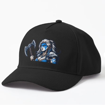 Berserk Warrior Illustration Cap