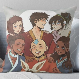 Avatar Friends Group Cushion