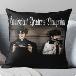 Omniscient Reader's Viewpoint Mugshot Style Cushion