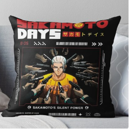 Sakamoto Days Silent Power Cushion