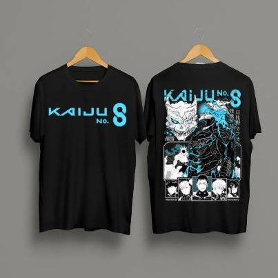 Kaiju No. 8 T-Shirt – Anime Manga Graphic Tee, Double Sided Print