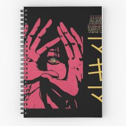 Chainsaw Man Spiral Notebook | Anime Manga Black Journal
