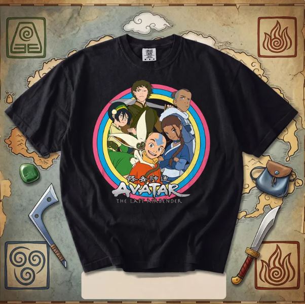 The Last Airbender Shirt – Aang Zuko Graphic Tee