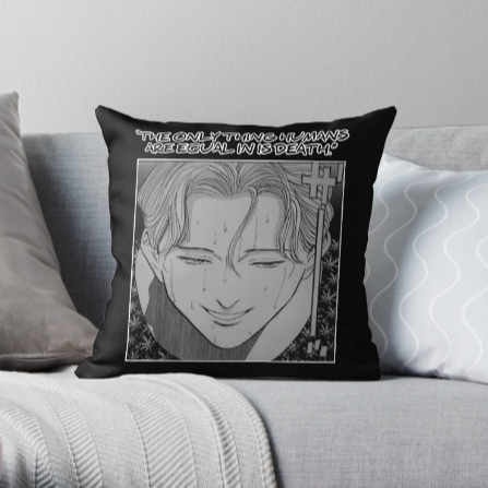 Johan Liebert Cushion For Anime Monster Fans