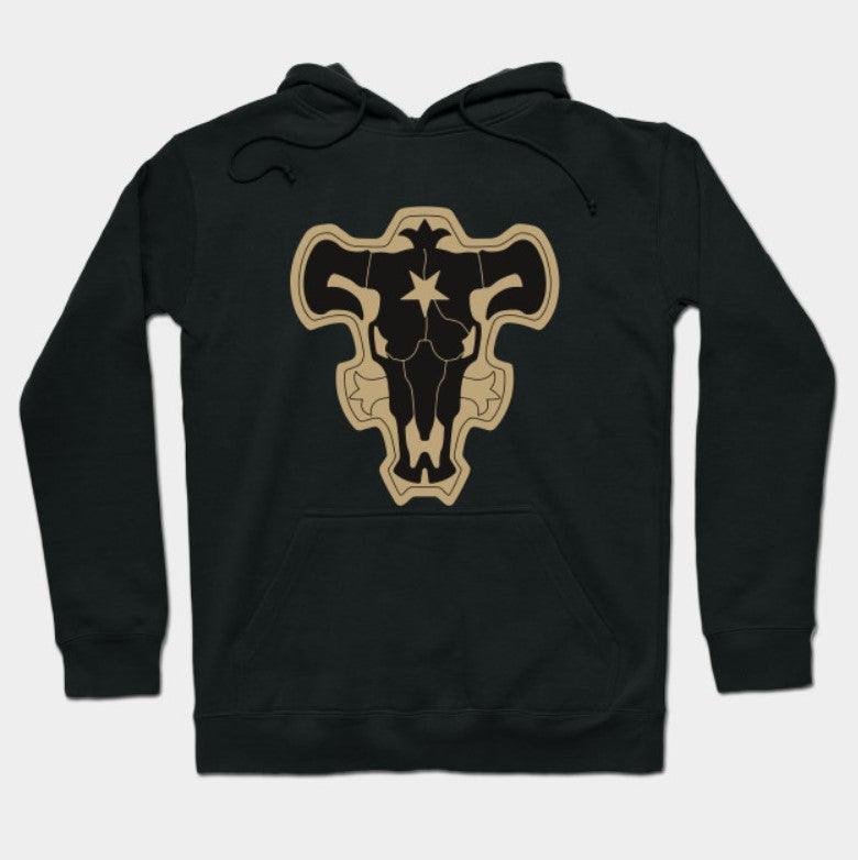 bulls squad hoodie black clover