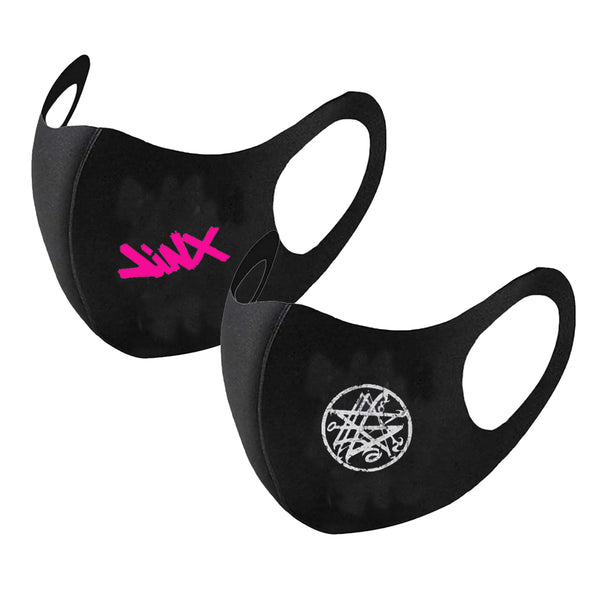 Jinx Arcane Face Mask For Anime Fans (Pack Of 2)