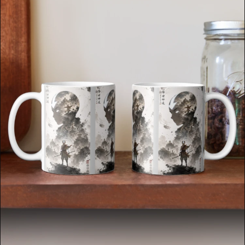 Avatar Ink Style Warrior Mug