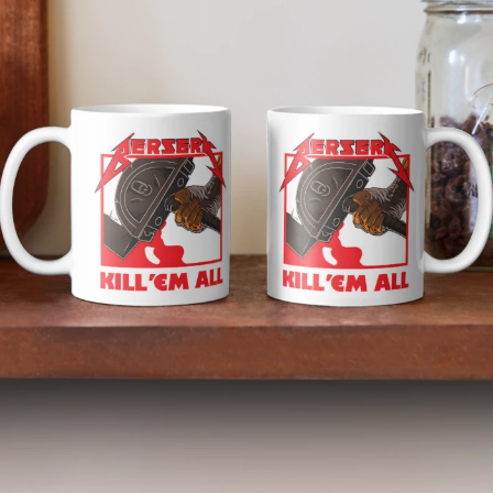 Berserk Kill 'Em All Mug