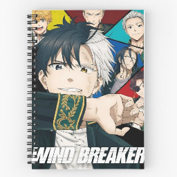 Wind Breaker Close-Up Character Notebook