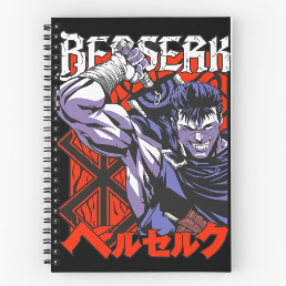 Berserk Guts Title Notebook