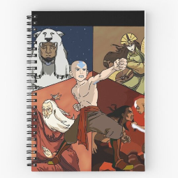 Avatar Team Poster Notebook