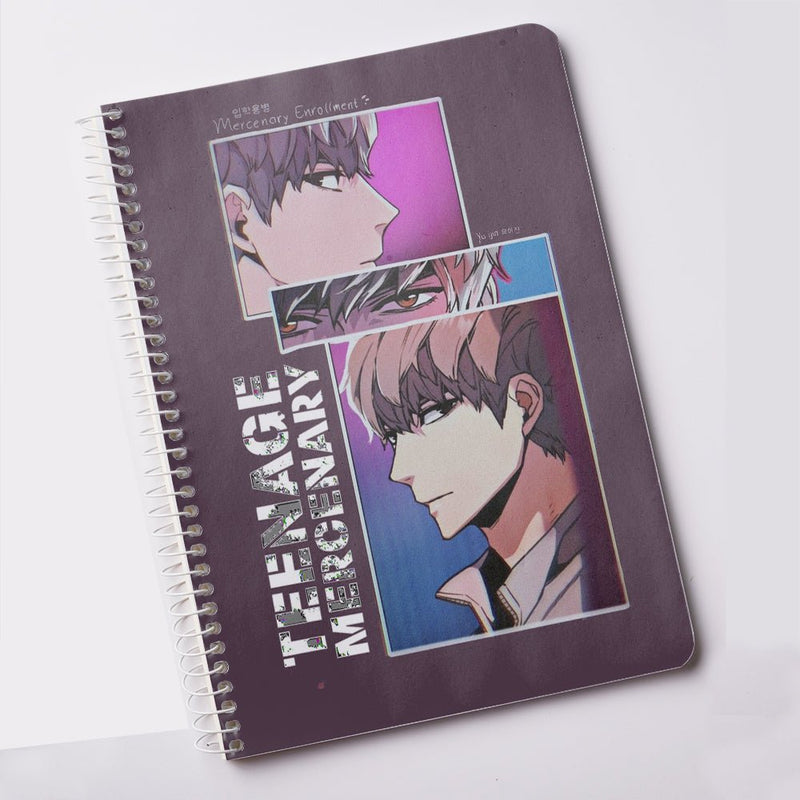 Teenage Mercenary Notebook For Anime Fans