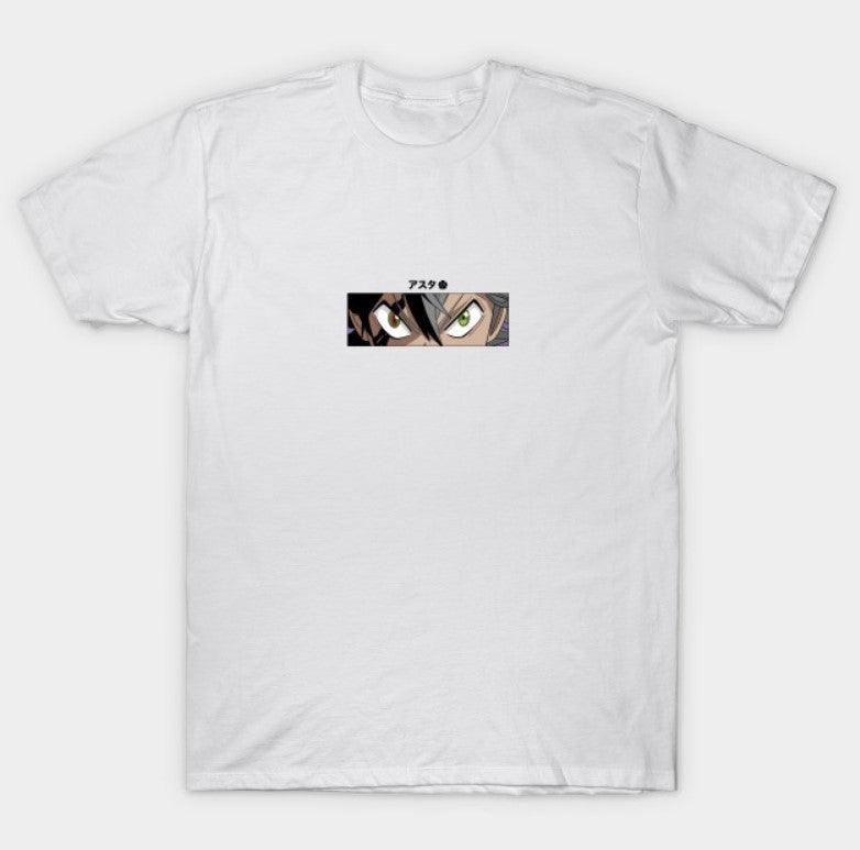 anime asta gaze t-shirt