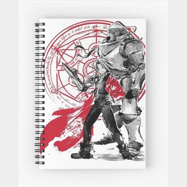 Alchemist Logo Notebook For Anime Fans