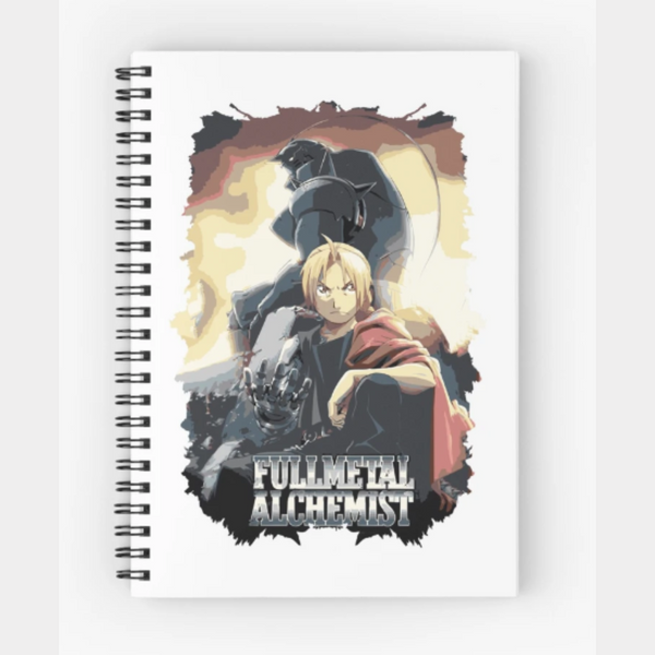 Fullmetal Legacy Notebook For Anime Fans