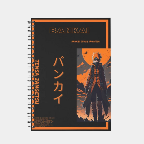 Ichigo bankai Notebook For Anime Bleach Fans