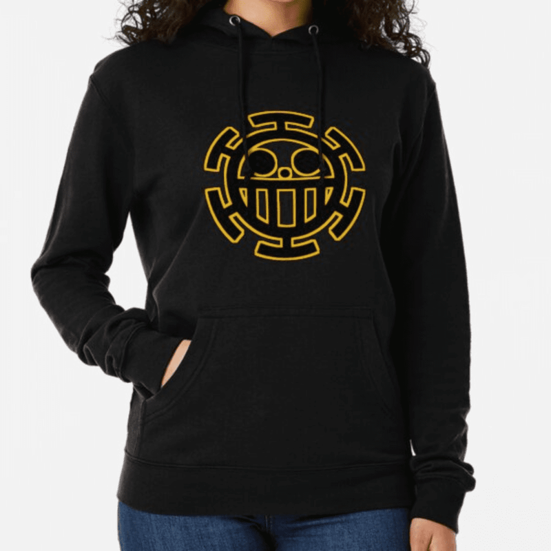 One Piece Trafalgar Law Logo Hoodie For Anime Fans