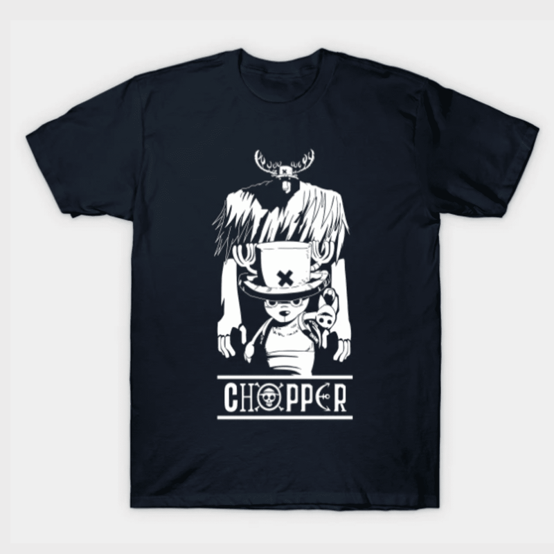 One Piece Tony Tony Chopper Round Neck T-Shirt