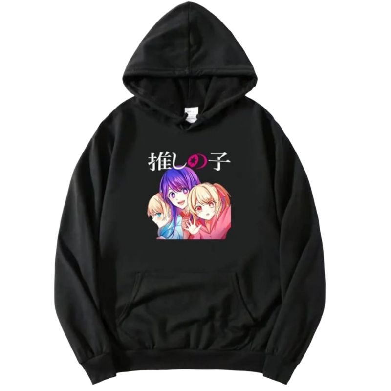 Trendy Girls Trio Hoodie For Anime Oshi No Ko Fans