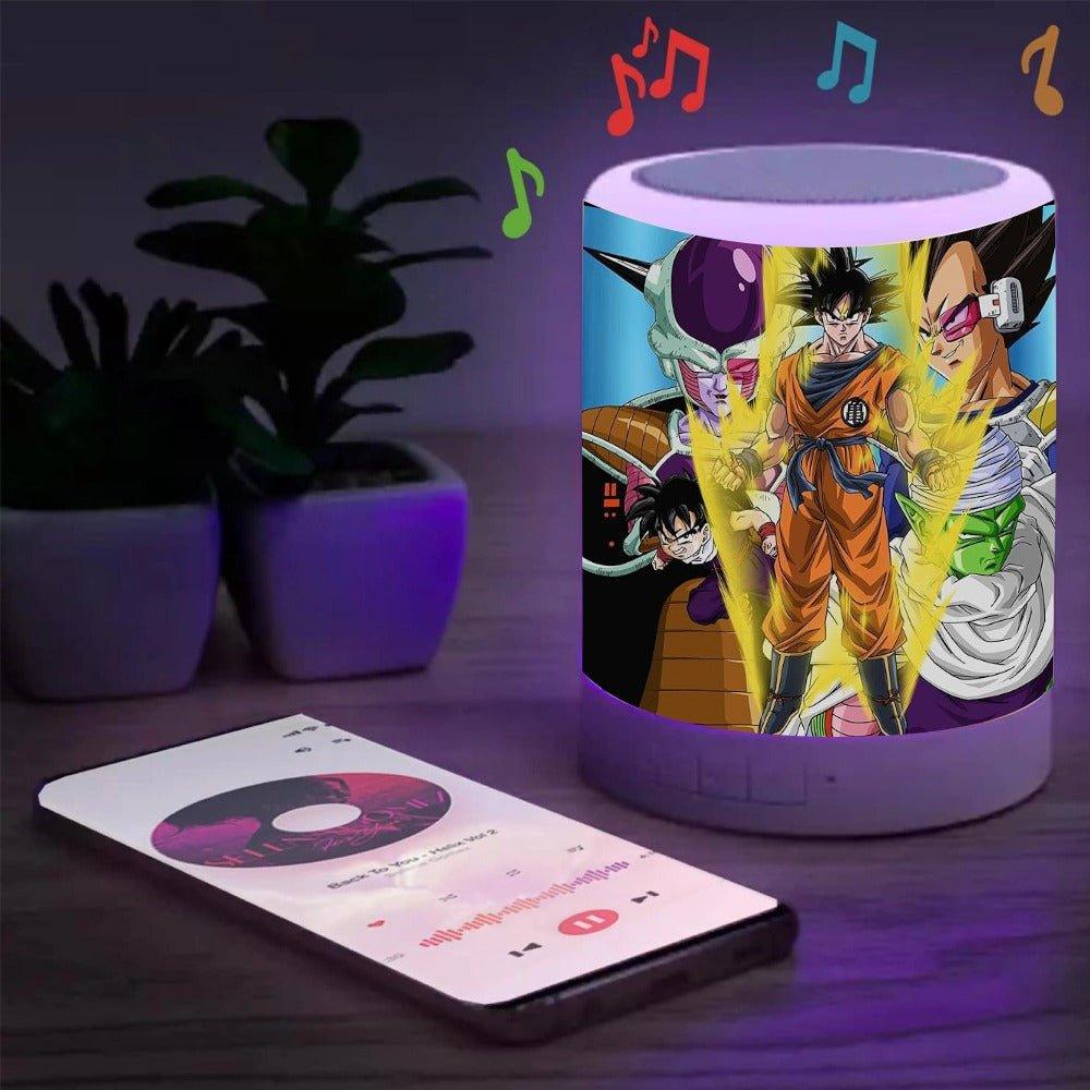 a table topped with a book and a plant 