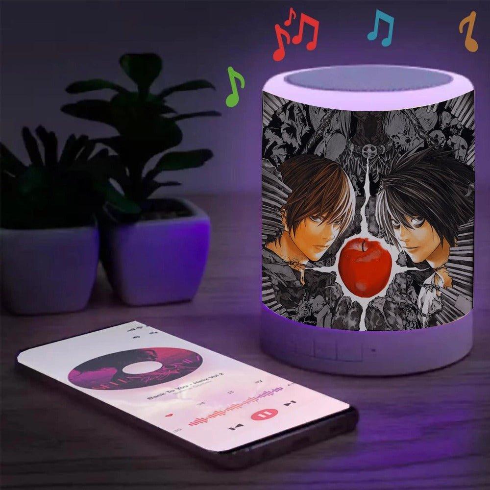 Death Note Touch Lamp LED Music Speaker For Anime Fans – Anime Store ...
