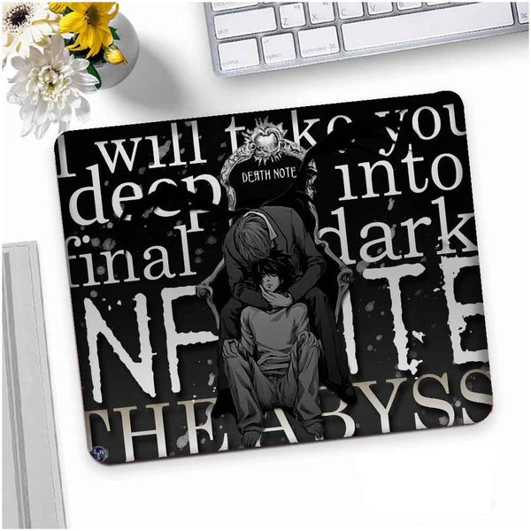 Death Note Kira Mouse Pad For Anime Fans