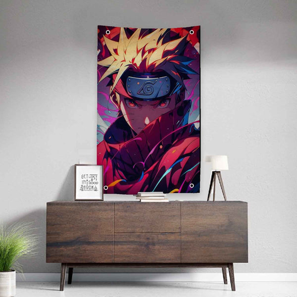 Anime Otaku Wall Tapestry For Naruto Fans